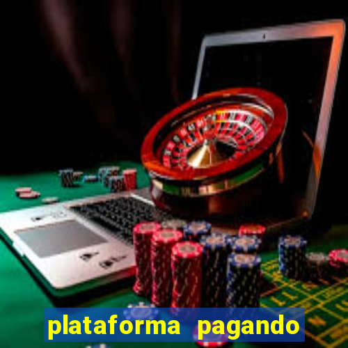 plataforma pagando fortune tiger